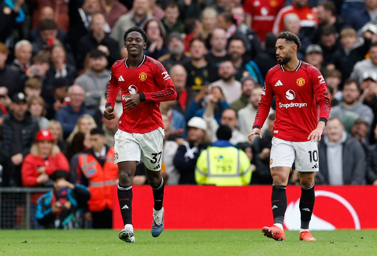 Kobbie mainoo and cunha (Photo credit: Manchester United media)