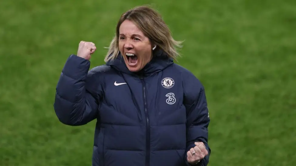 Sonia Bompastor chelsea women manager- Photo credit: BBC media