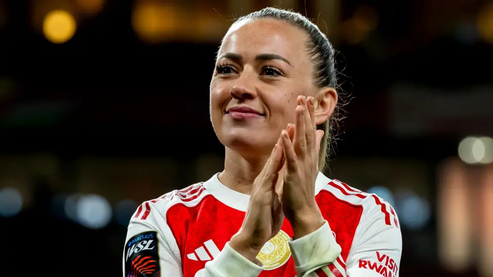 Katie McCabe. (photo credit: arsenal via x)