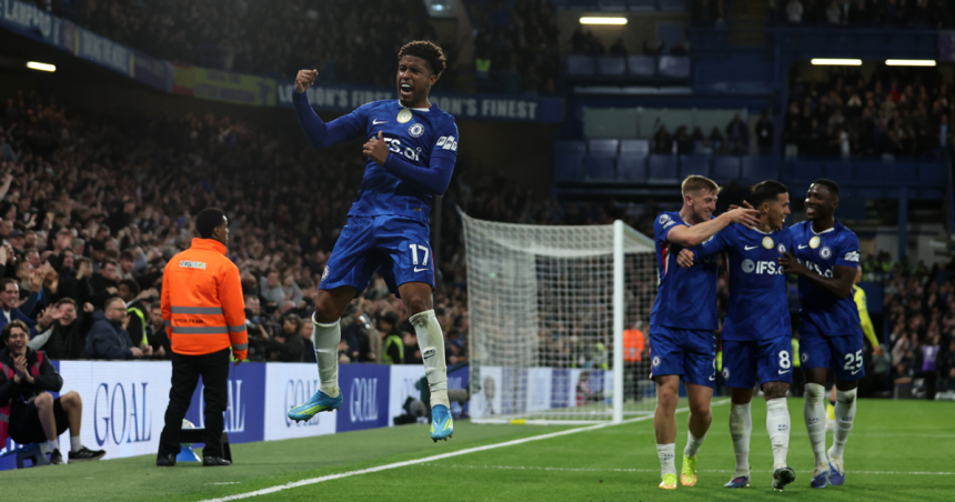 Chelsea celebrating. (photto credit: bbc media)