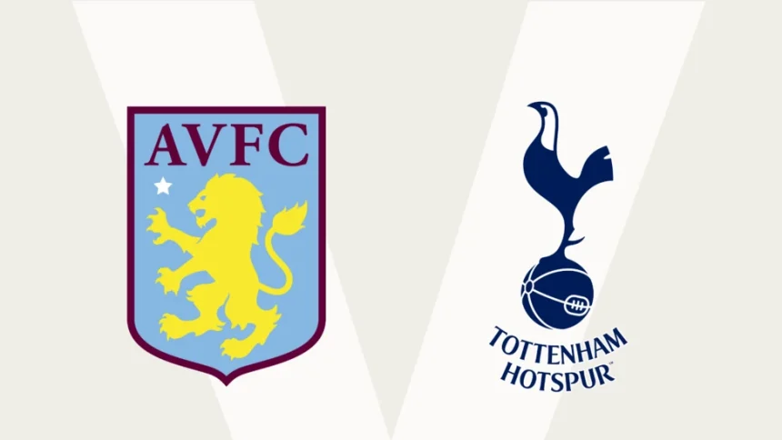 Aston villa v tottenham (Photo credit: bbc media)