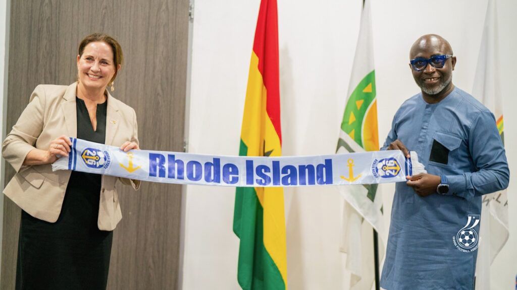 Ghana Strengthen World Cup Plans with Bryant University Partnership (Photo credit: Ghana Football Association media)