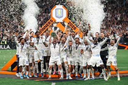 Aston Villa wins the Europa League (Photo credit: Aston Villa media)
