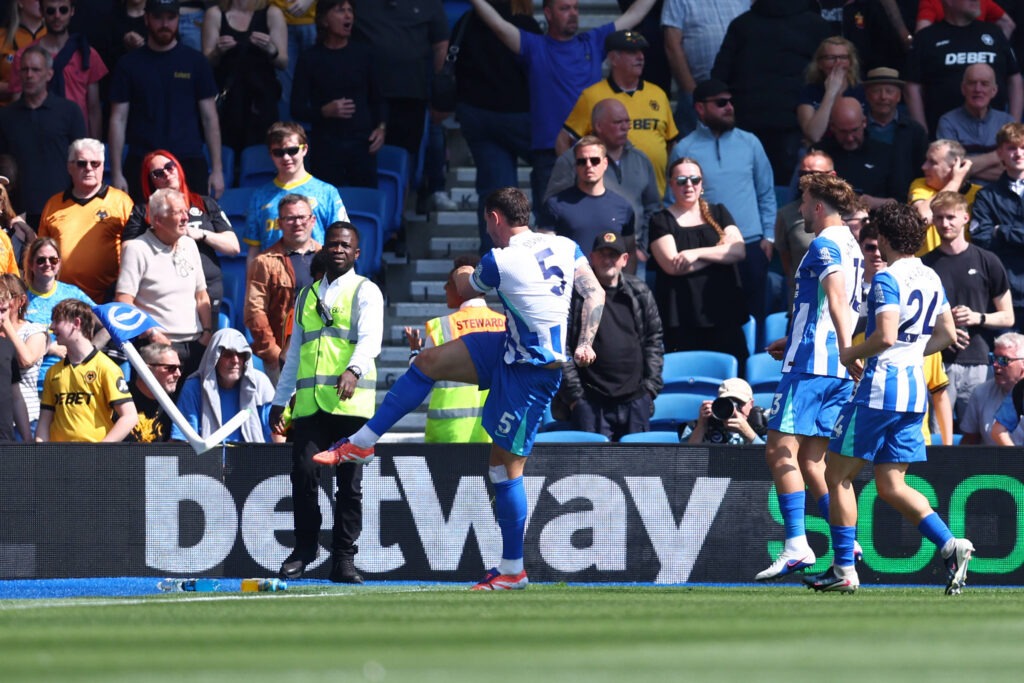 Brighton 3-0 wolves. (photo credit: brighton via x)
