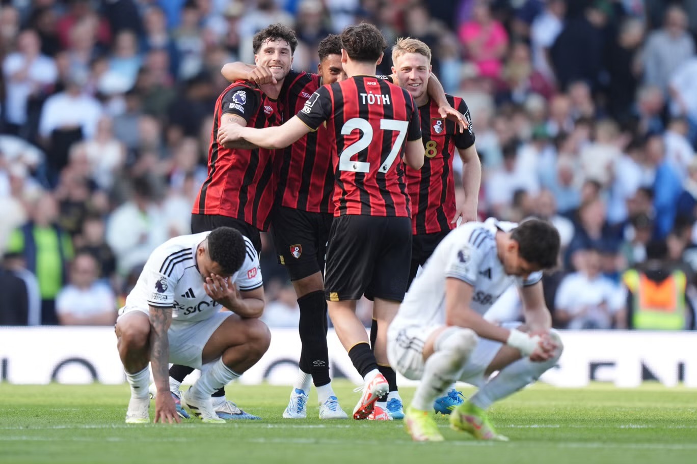 fulham 0-1 bournemouth. (photo credit: fulham via x)