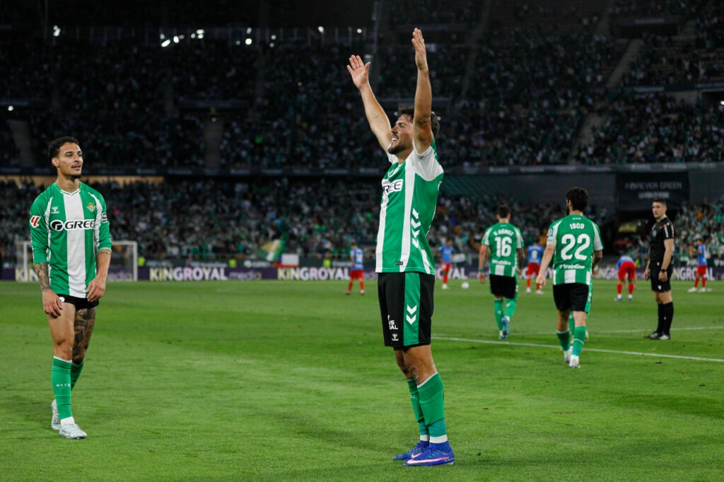 real betis 2-1 elche. (photo credit: real betis via x)