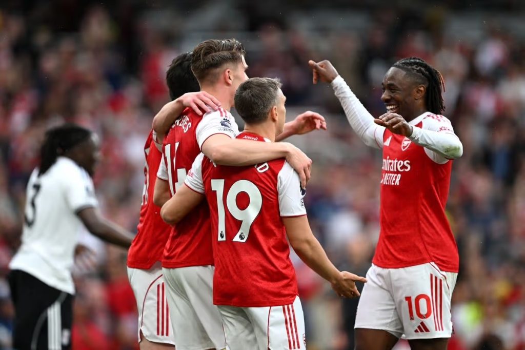 Arsenal 3-0 fulham. (photo credit: arsenal media)