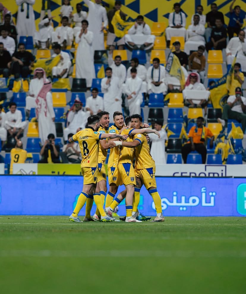 Al taawoun 1-1 Al Riyadh. (Photo credit: Al taawoun via x)
