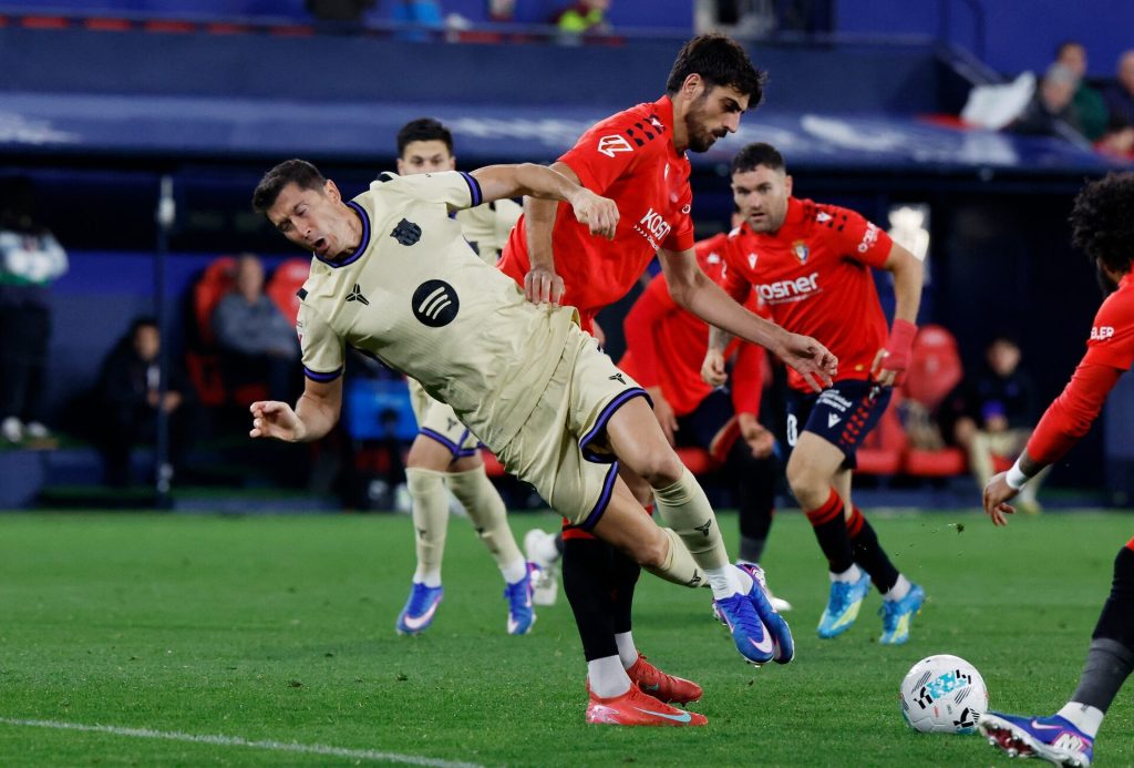 Osasuna 1-2 Barcelona. (photo credit: barcelona media)