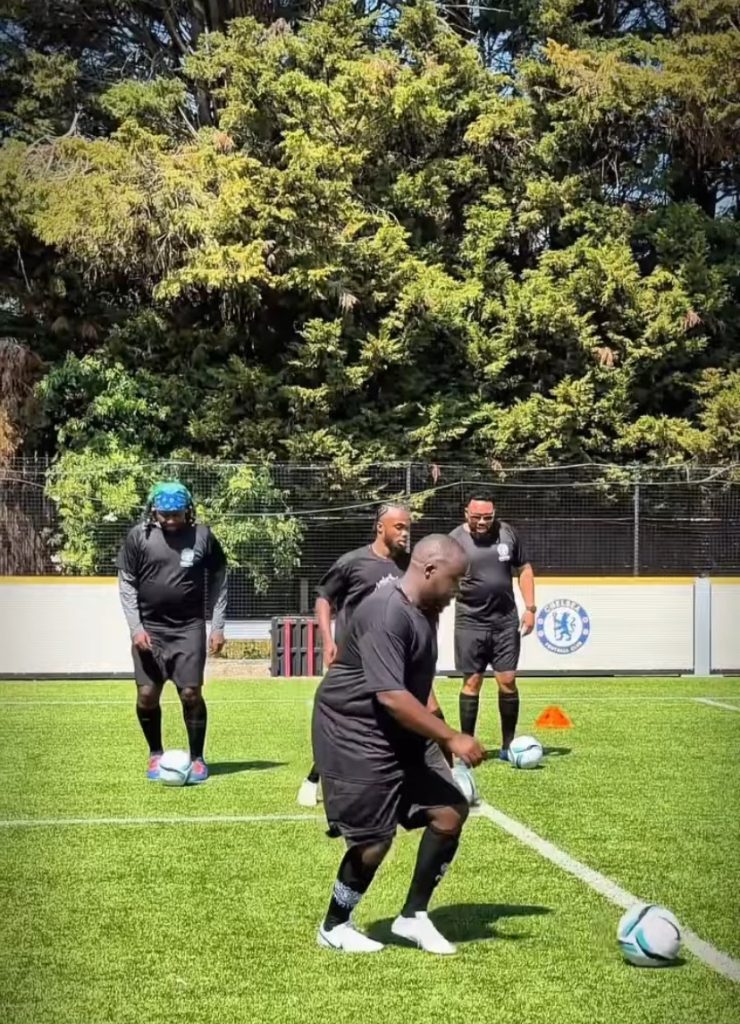 D real kombo training. (photo credit: d real kombo via youtube)