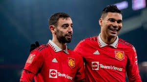 Bruno Fernandes and Casemiro- Photo credit: Facebook media