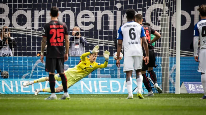 Leverkusen Held to 1–1 Draw by Hamburg. (photo credit: bayer leverkusen via x)