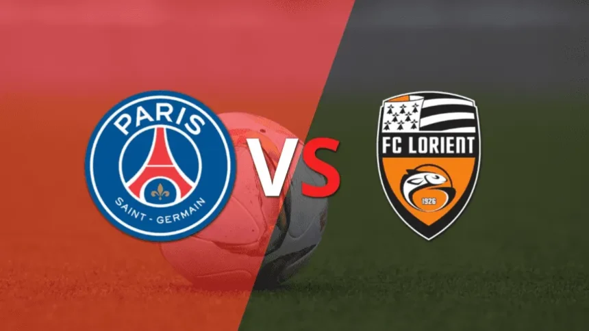 PSG v Lorient (Photo credit: tycsports media)