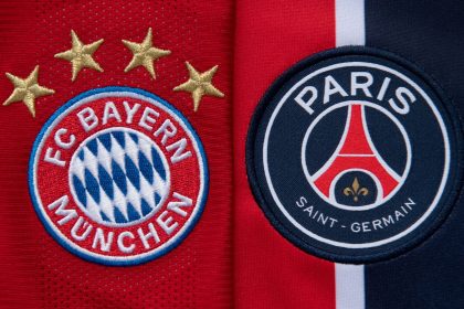 Bayern munich vs PSG. (photo credit: skysport media)