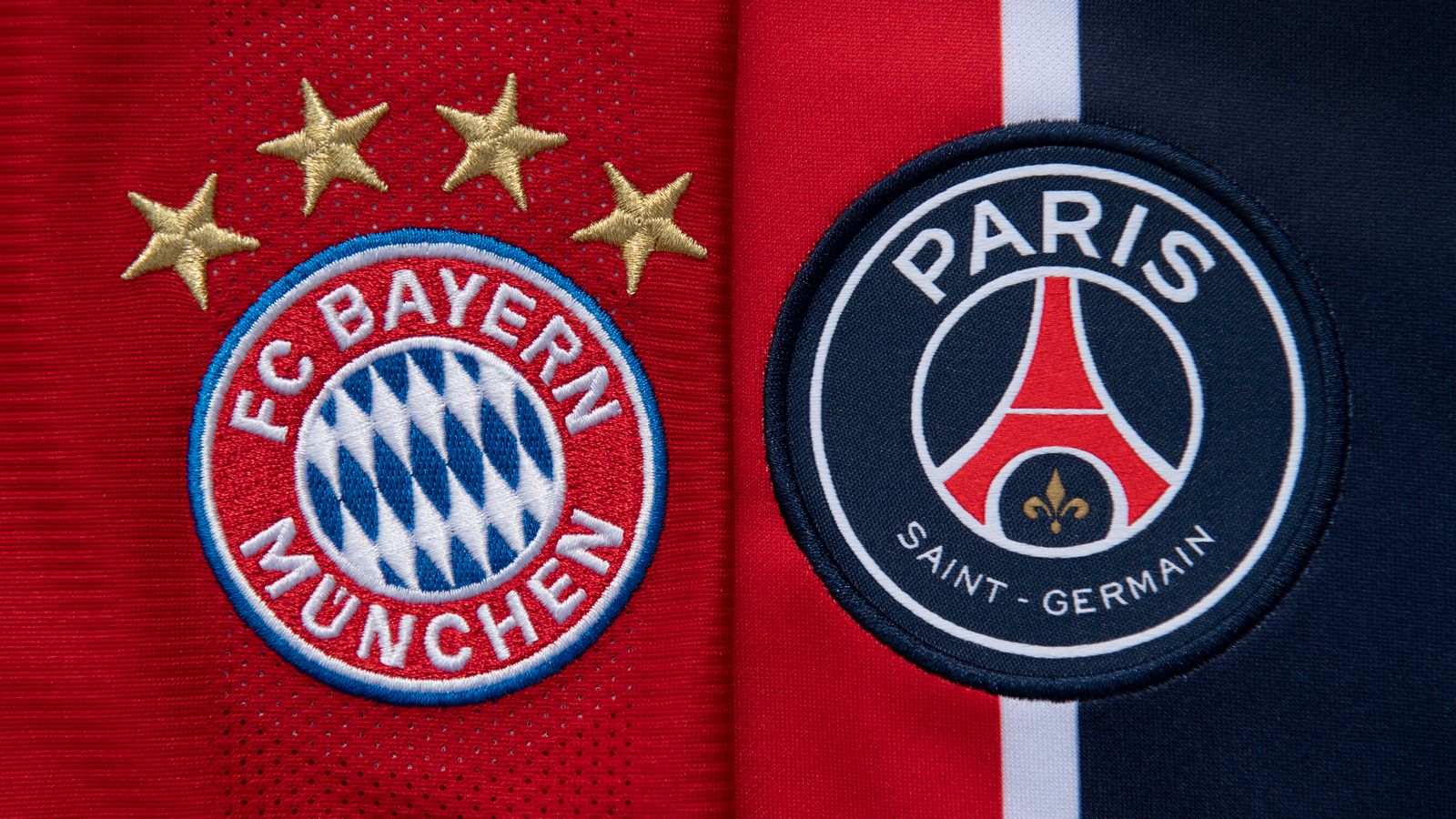 Bayern munich vs PSG. (photo credit: skysport media)