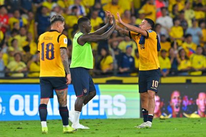 Caicedo and Paez for Ecuador (Photo credit: Chelsea media)