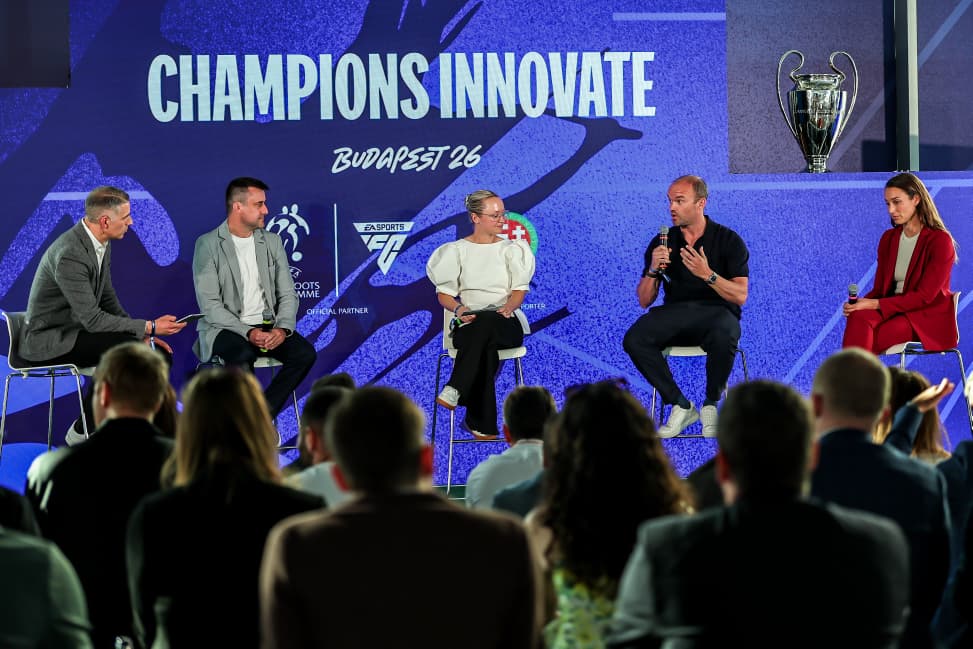 Last week, UEFA were at the UCLfinal host city, for the Champions Innovate showcase event (Photo credit: UEFA media)