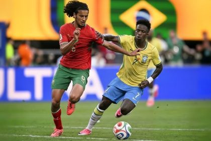 Ayyoub Bouaddi against Vini Junior in 2026 World Cup - Photo Credit : AJcompsHD, Youtube