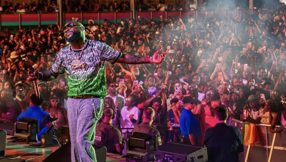 Davido Lights Up Atlanta Fan Fest With High‑Energy Performance and New Super Eagles Jersey - Photo Credit : Davido, Instagram