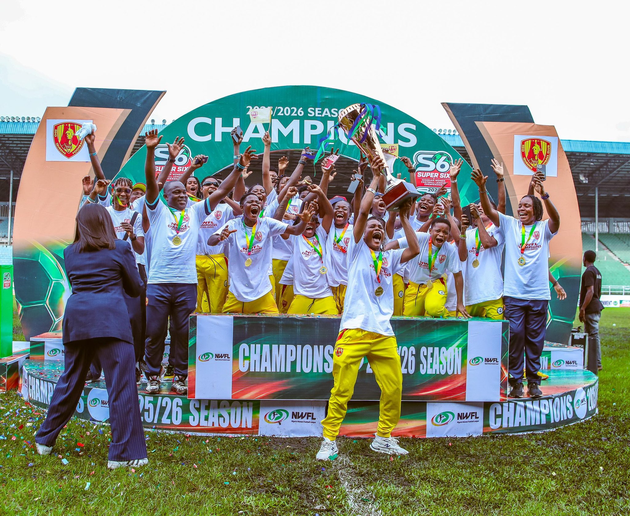 Edo Queens Lift NWFL Title After Dramatic Super Six Finish - Photo Credit : Softfootball Media