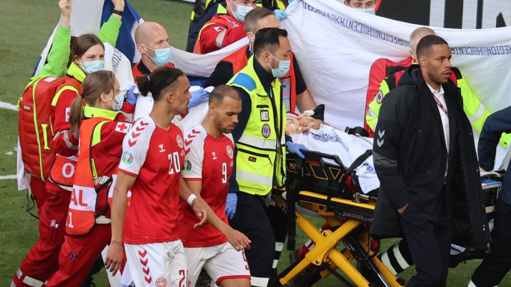 Eriksen’s surfers a cardiac arrest in 2021 - Photo Credit : Skysports