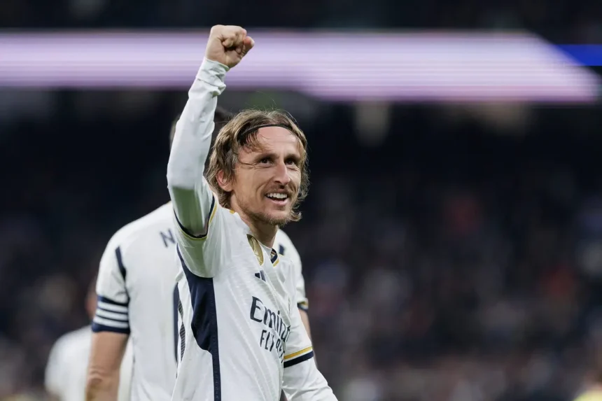 Modric. (photo credit:skysport media)