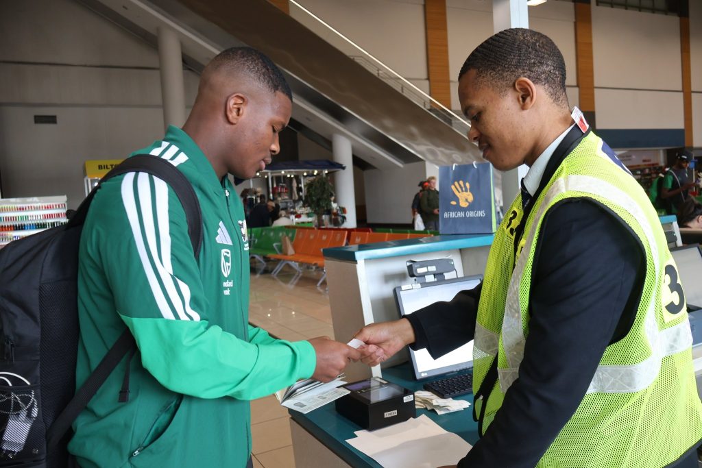 South Africa national football team officially depart for their 2026 FIFA World Cup base camp in Mexico- Photo credit: Bafana Bafana media