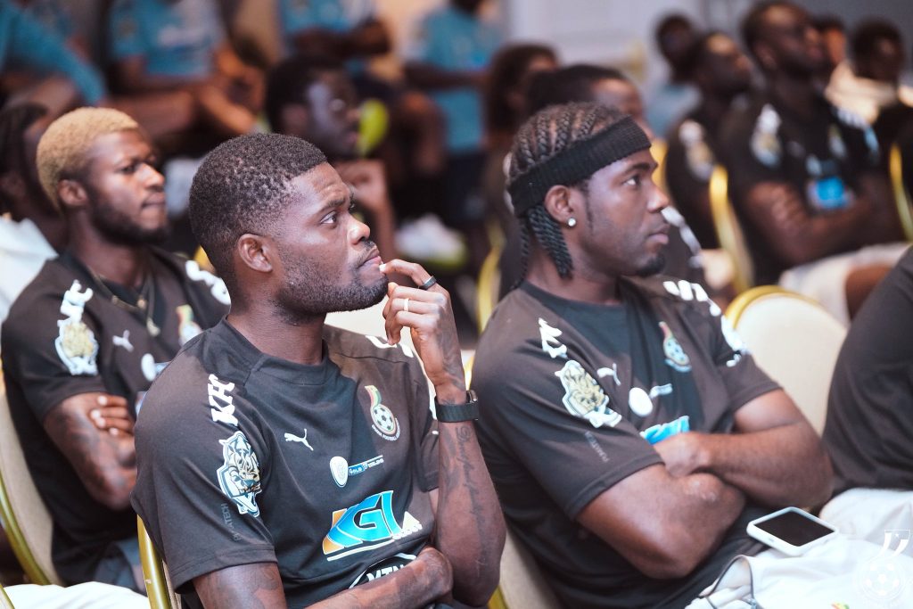 Ghana participate in official FIFA briefing sessions- Photo credit: Ghana media