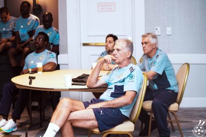 Ghana participate in official FIFA briefing sessions- Photo credit: Ghana media