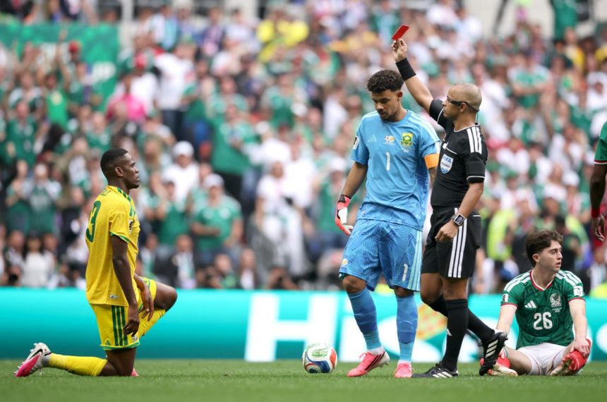 South Africa suffer 2-0 defeat to Mexico national football team in the opening match of the 2026 FIFA World Cup at Estadio Azteca- Photo credit: South Africa media