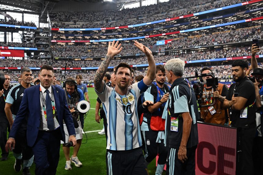 Messi becomes the first player in FIFA World Cup history to score in seven consecutive appearances- Photo credit: X media