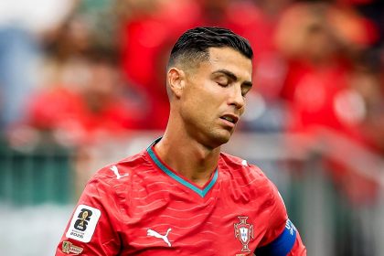 Cristiano Ronaldo frustrated after Portugal 1-1 draw with DR Congo- Photo credi: X media