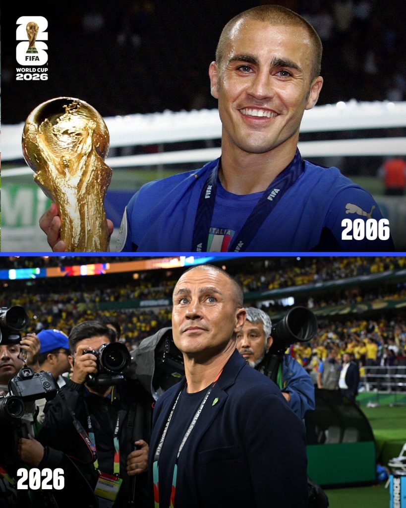 Fabio Cannavaro returns to football’s biggest stage two decades after captaining Italy to glory in Germany- Photo credit: FIFA media