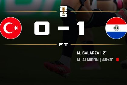 Paraguay beat Turkey and eliminate them from the 2026 World Cup!- Photo credit: X media