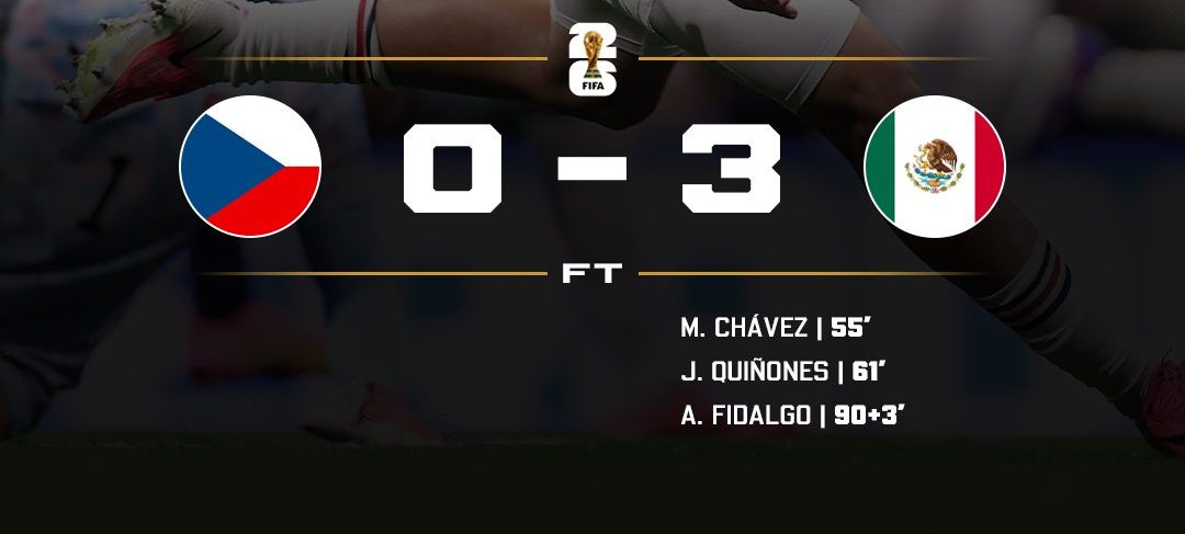 Mexico qualify for World Cup round of 32 after 3/3 wins- Photo credit: X media