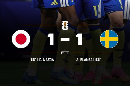 Sweden and Japan share points as both fly to World Cup round of 32- Photo ccredit: Fabrizio Romano via X