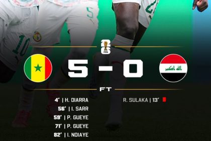 Senegal secure their first win of FIFAWorldCup 2026- Photo credit: X media