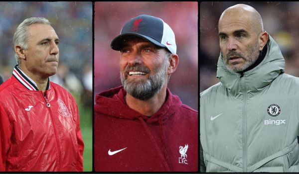 Hristo Stoichkov,Jurgen Klopp and Enzo Maresca - Photo Credit : Softfootball Media