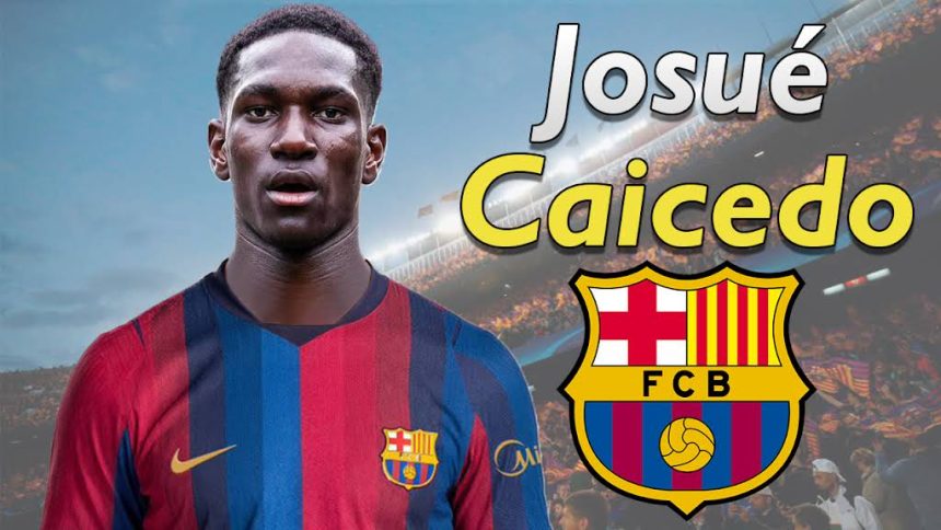 Josué Caicedo to Barcelona - Photo Credit : Softfootball Media