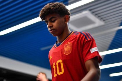 Lamine Yamal representing spain - Photo Credit : BBC