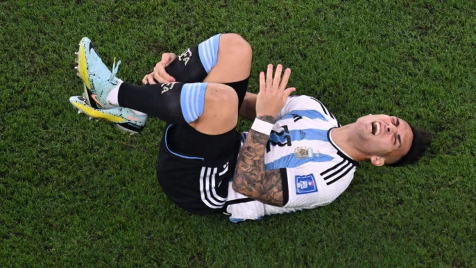 Lautaro Martínez Injured in 2022 World Cup - Photo Credit : The Business Standard
