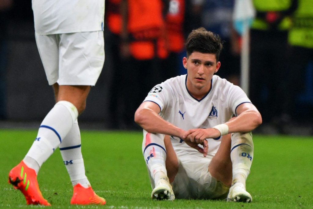Leandro Balerdi Injured - Photo Credit : Get French Football News