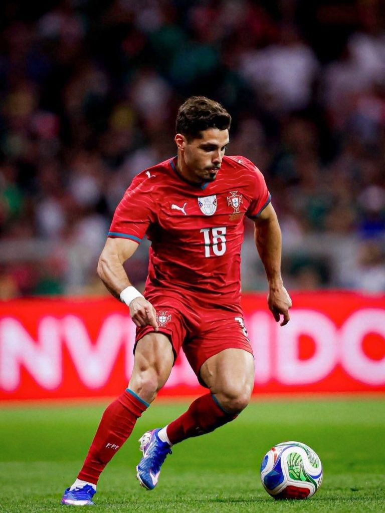 Pedro Neto scores to give Portugal the lead, with an assist from Diogo Dalot - Photo Credit : Softfootball Media