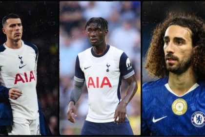 Pedro Porro, Bissouma & Cucurella - Photo Credit : Softfootball Media