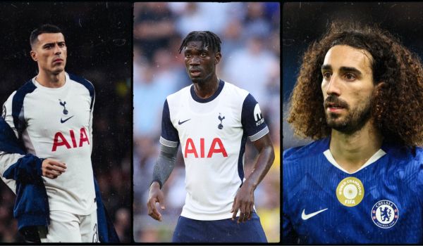 Pedro Porro, Bissouma & Cucurella - Photo Credit : Softfootball Media