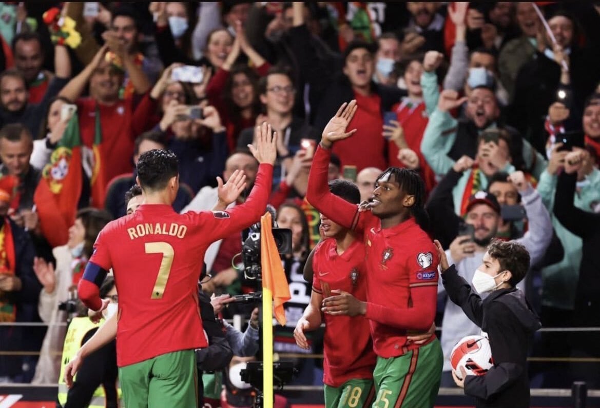 Rafael Leão and Cristiano Ronaldo - Photo Credit : The Express Tribune