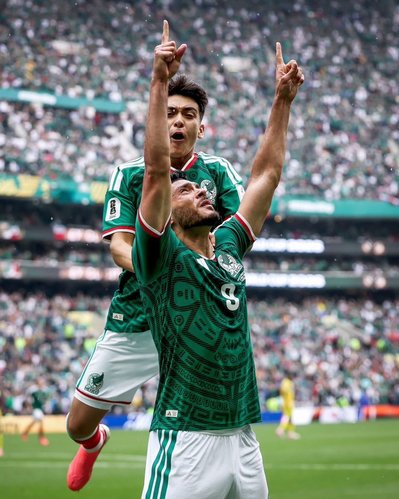 Raúl Jimenez dedicates his first World Cup goal ever to his father he lost recently - Photo Credit : Fabrizio Romano, X
