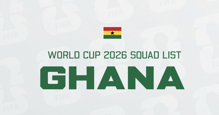 Ghana Release Official 2026 World Cup Squad - Photo Credit : Softfootball Media