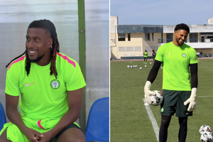Alex Iwobi & Maduka Okoye Returns as Super Eagles Hold First Training Session in Lisbon Ahead of Portugal Clash - Photo Credit : Softfootball Media