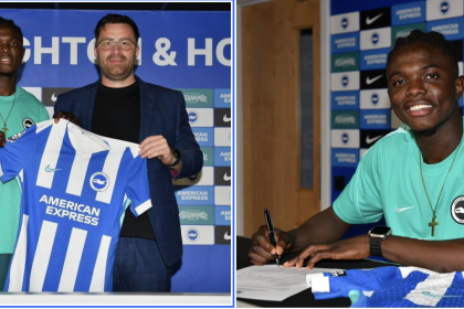 Brighton Win Race for Zadok Yohanna in £21.5m Deal as Nigerian Wonderkid Signs Until 2031 - Photo Credit : Julie Sports